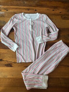 Roller Rabbit Party Stripe 2 pc. Pajama Set size 10